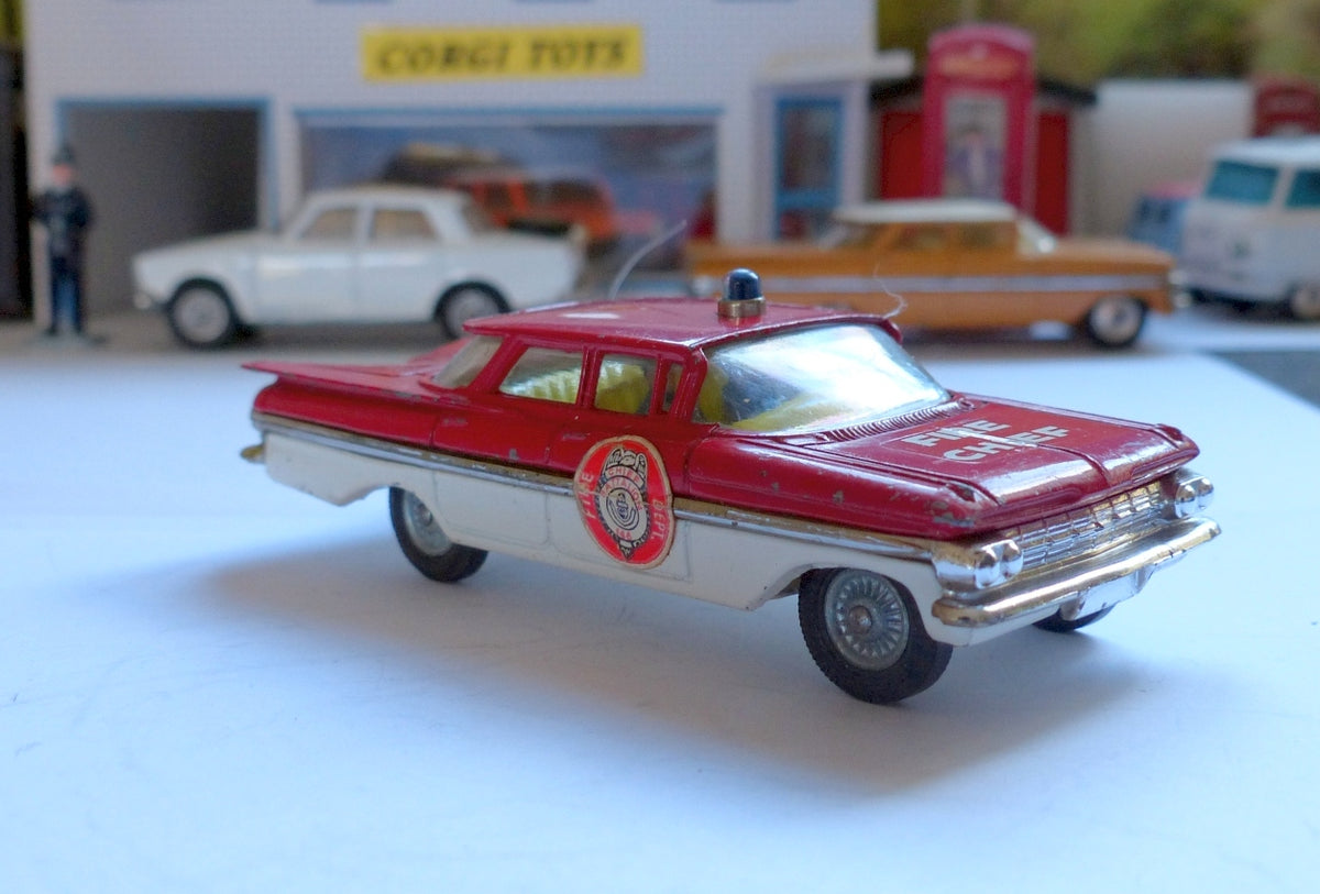 corgi chevrolet impala fire chief