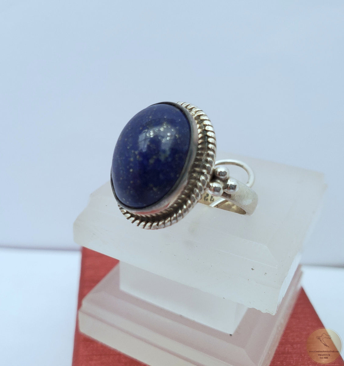 WHOLESALE 101PC925 SOLIDSTERLING SILVER BLUE LAPIS LAZULI ANDMIX RING LOT F478 