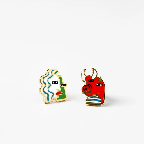 Cubist Studs