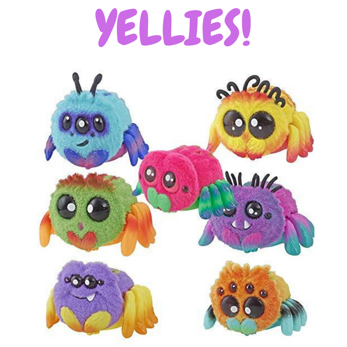 Bo Dangles Voice Activated Spider Pet Yellies 