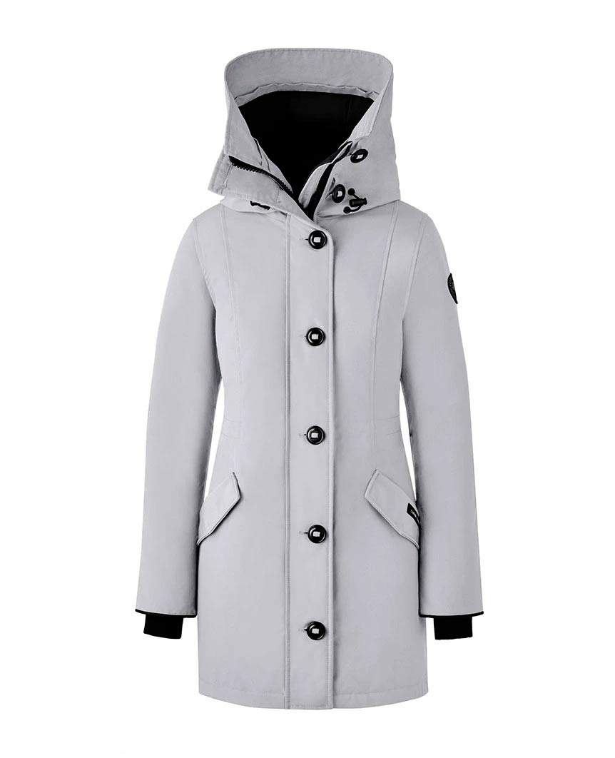 Rossclair Parka Black Label Womens Silverbirch