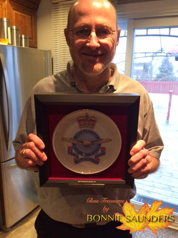 PROUD recipient of a Royal Canadian Air Force Badge Plate