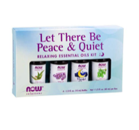 Let there be peace and quiet relaxing essential oils kit
