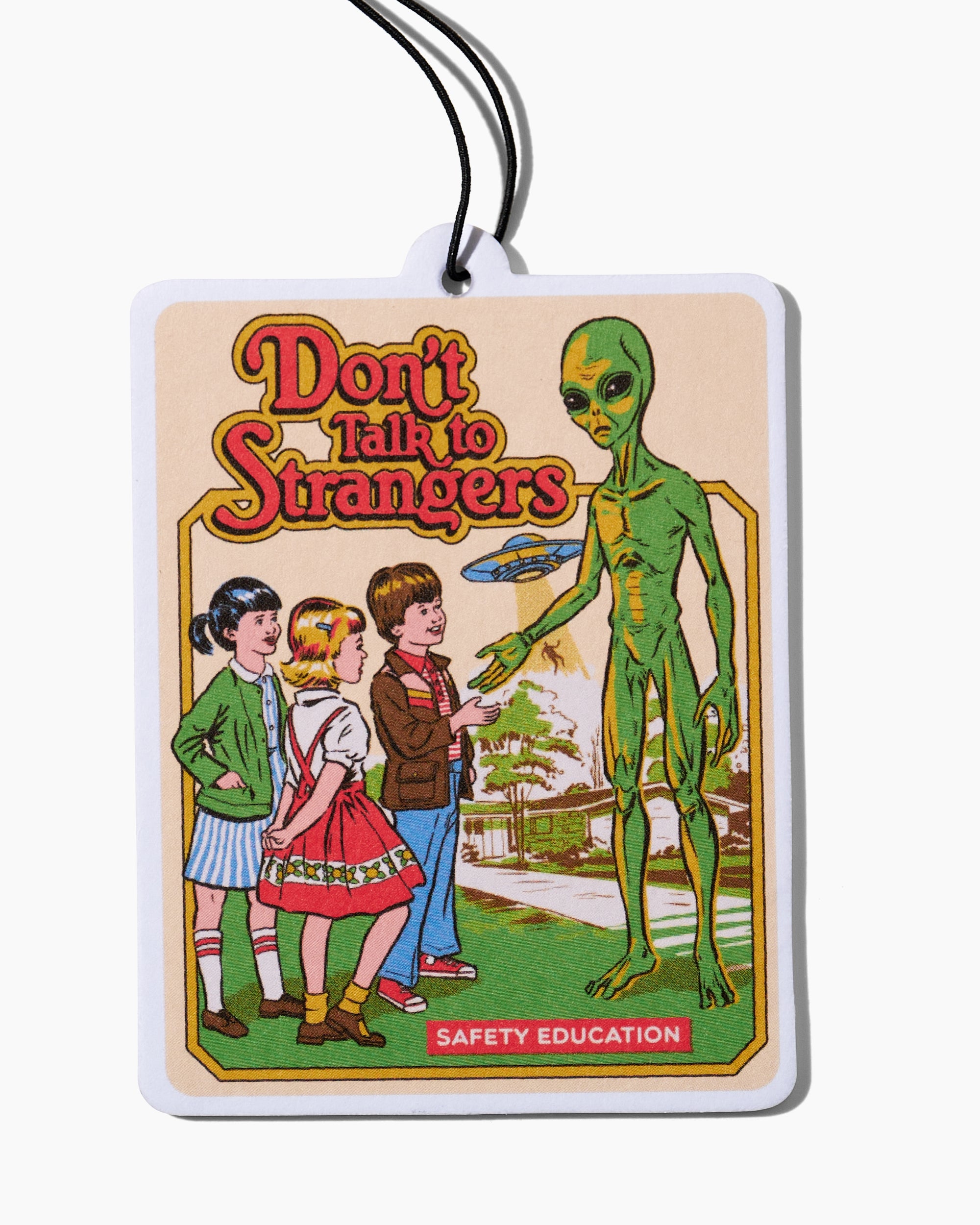 Don't Talk to Strangers Air Freshener