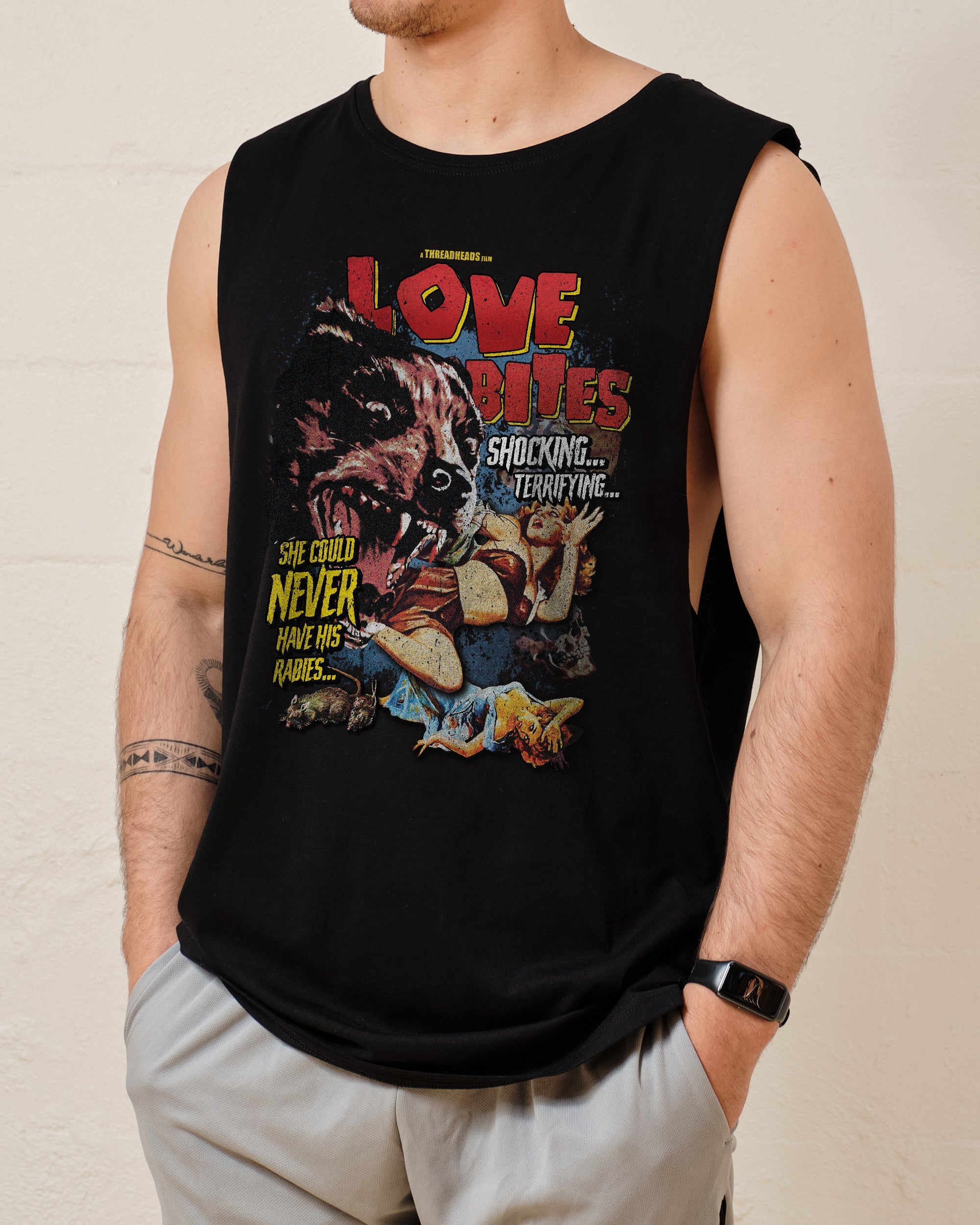 Love Bites Tank Australia Online Black