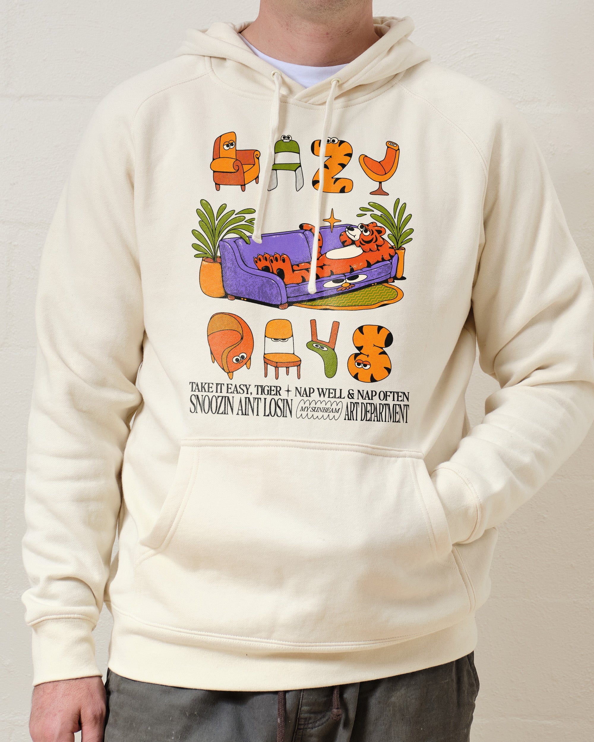 Lazy Days Hoodie Australia Online Natural