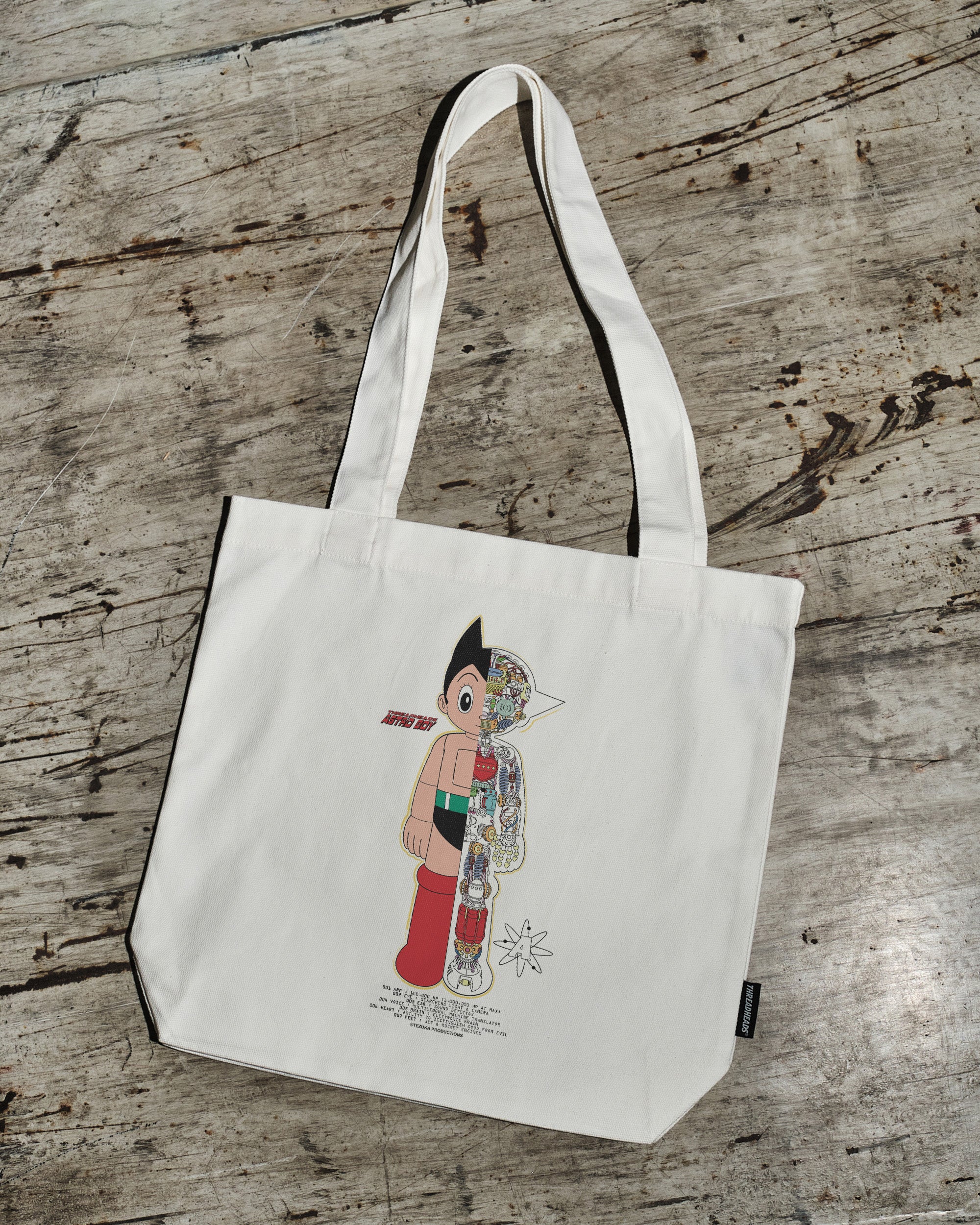 Astro Boy Half Robot Tote Bag