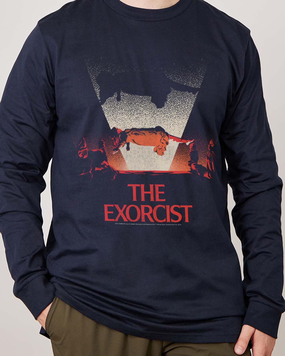 Retro Exorcist Long Sleeve Australia Online Navy