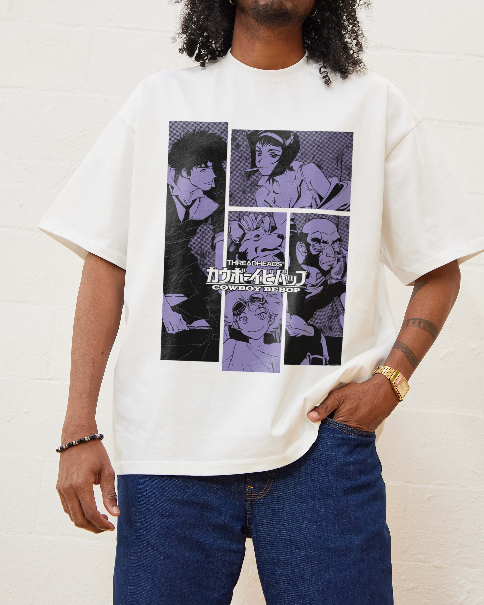 Cowboy Bebop The Gang Oversized Tee