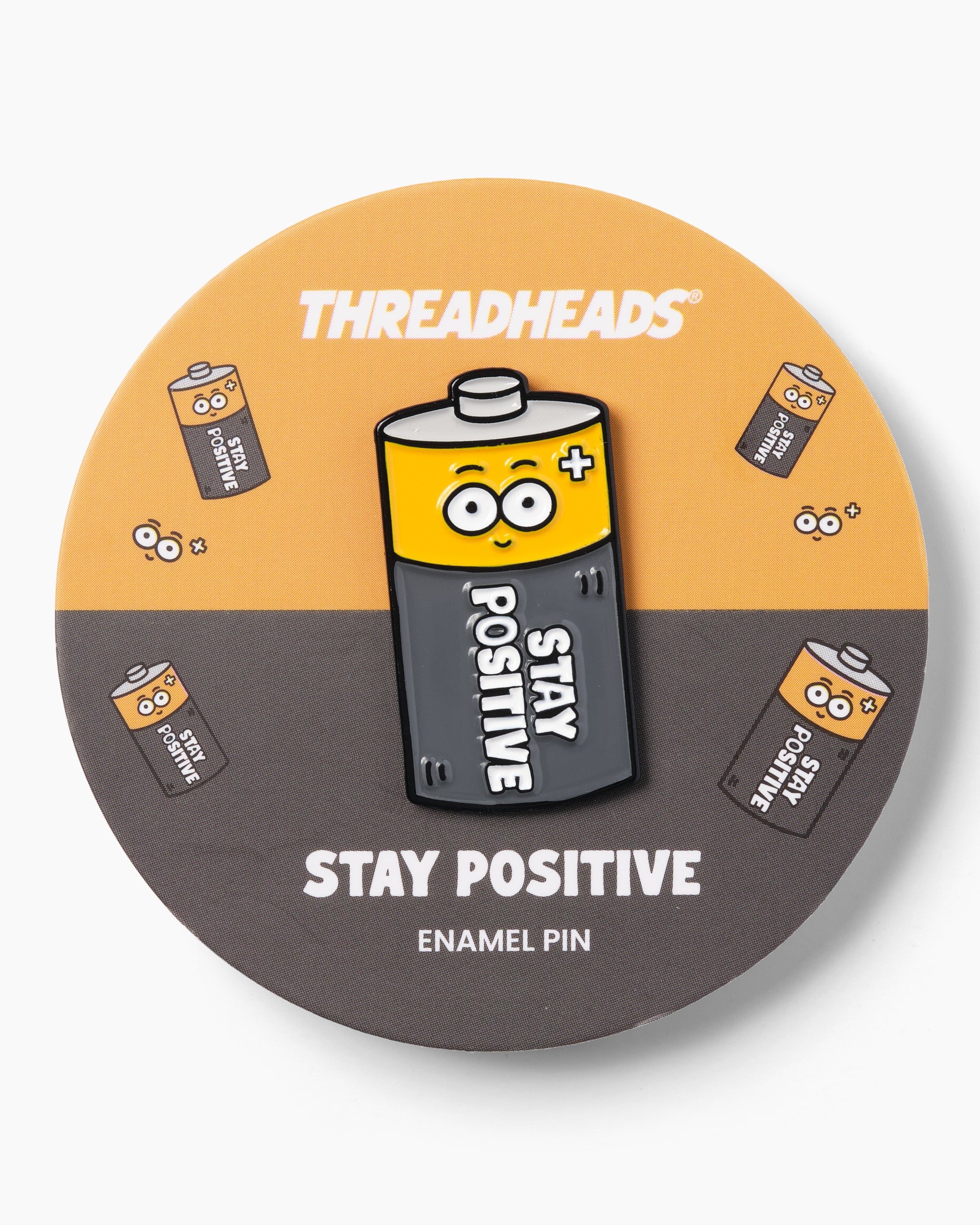 Stay Positive Enamel Pin