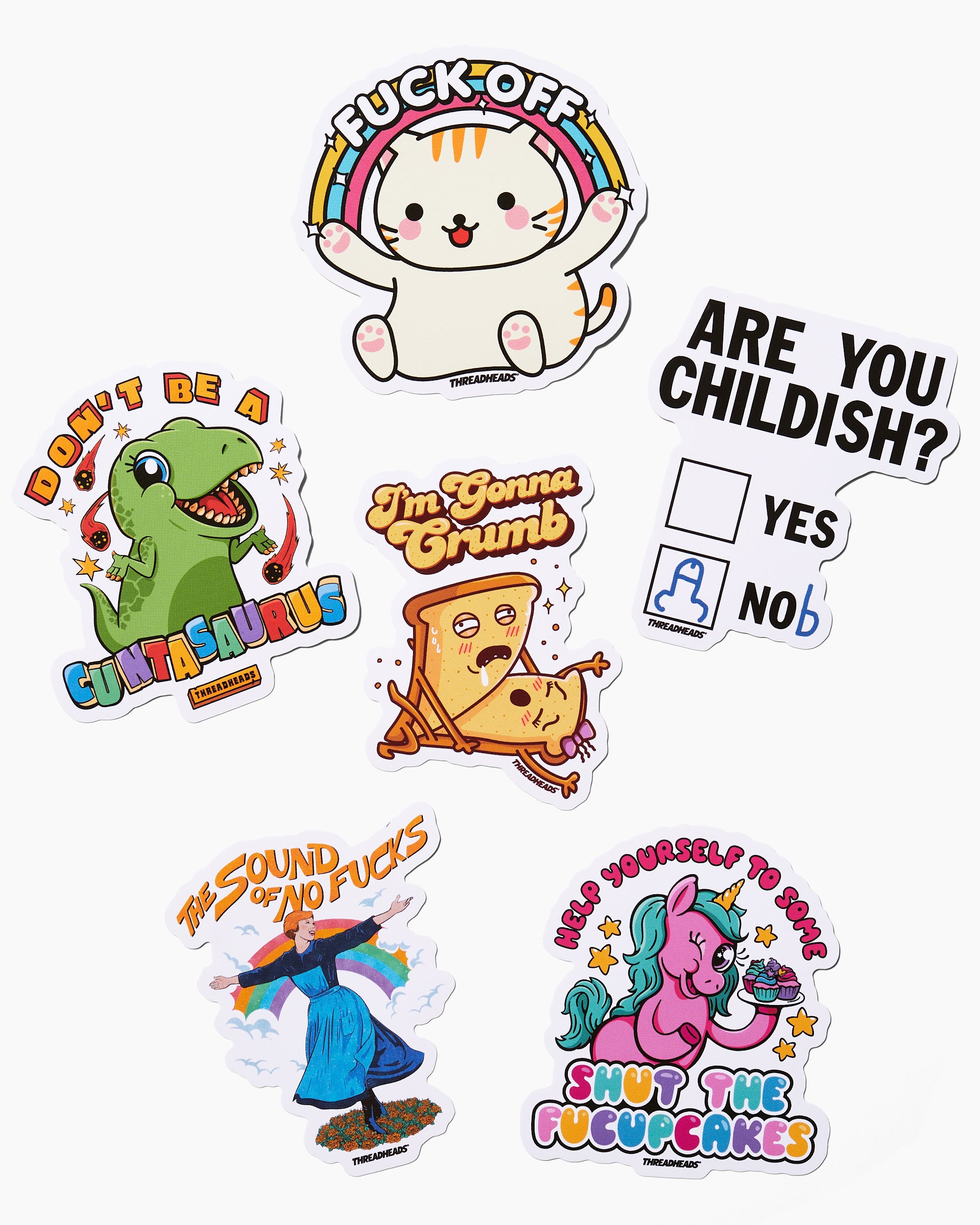 The Rude Sticker Pack