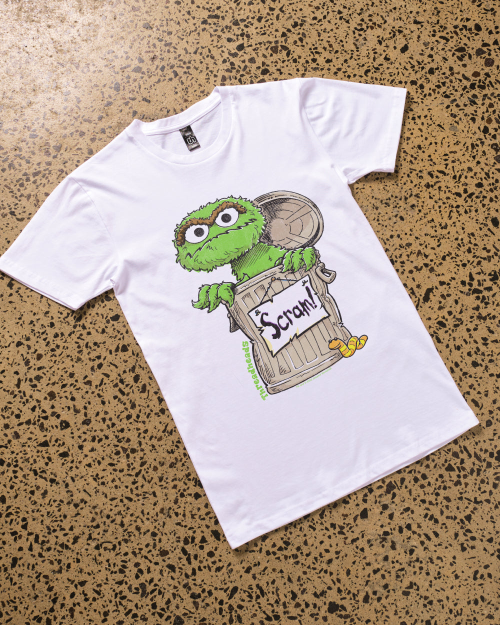 Oscar Scram T-Shirt Australia Online #colour_white