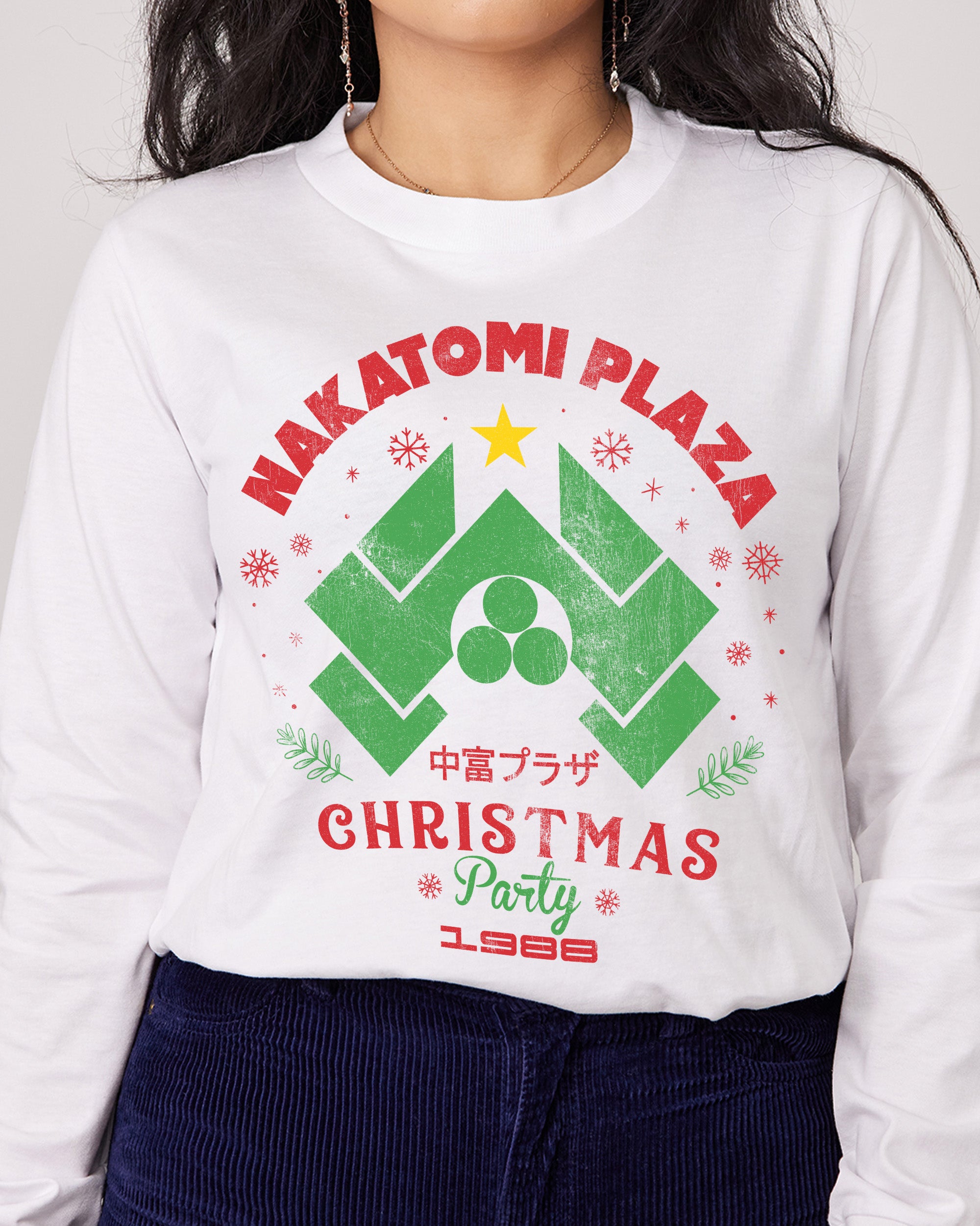 Nakatomi Christmas Party 1988 Long Sleeve Australia Online