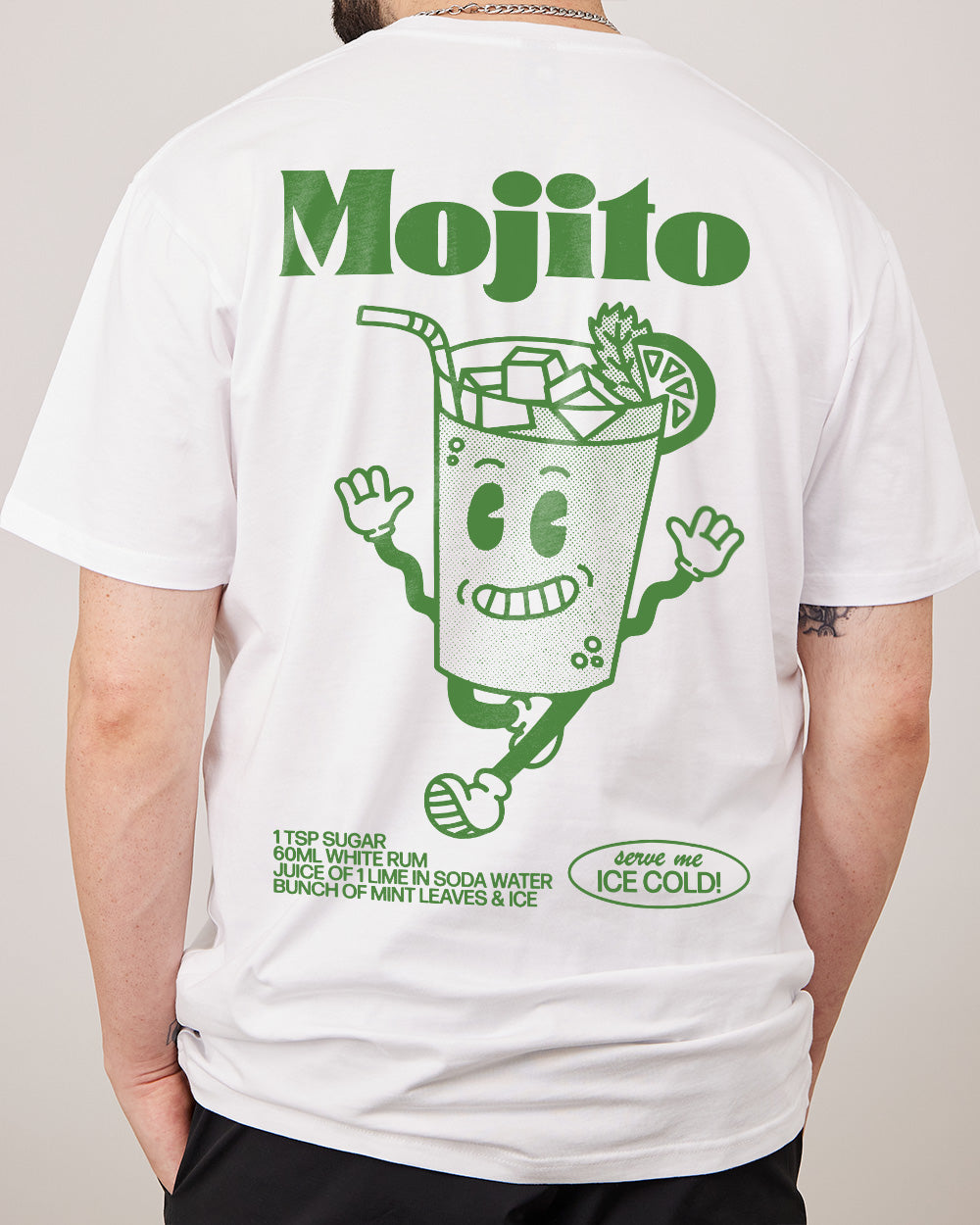 Mojito T-Shirt Australia Online #colour_white