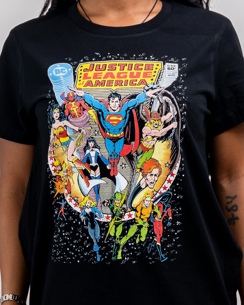 Moske Lav klassisk The Justice League of America T-Shirt | Official DC Merch Australia |  Threadheads