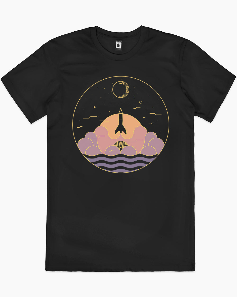 Discover the Stars T-Shirt Australia Online #colour_black