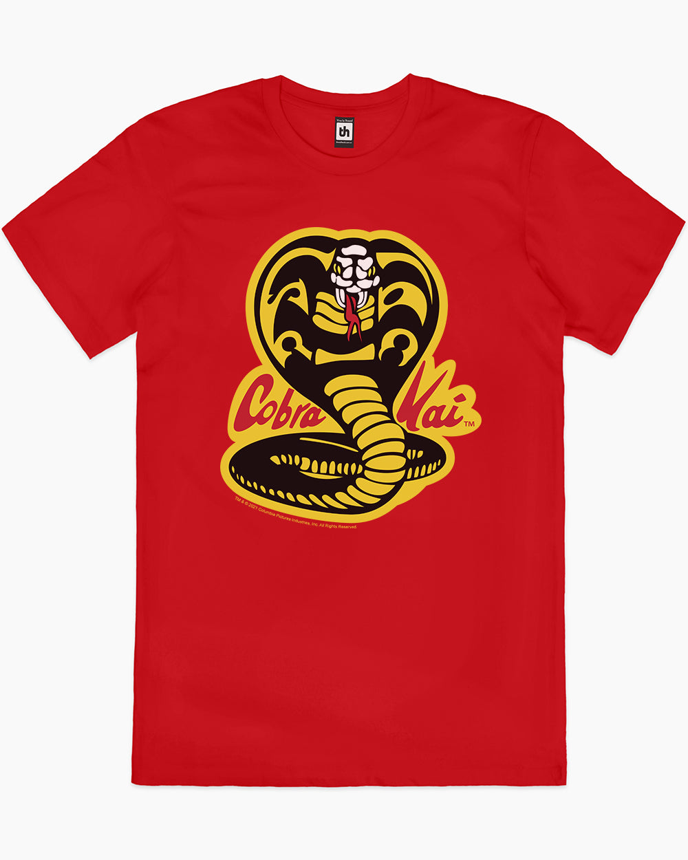 Cobra Kai Logo T-Shirt Australia Online #colour_red