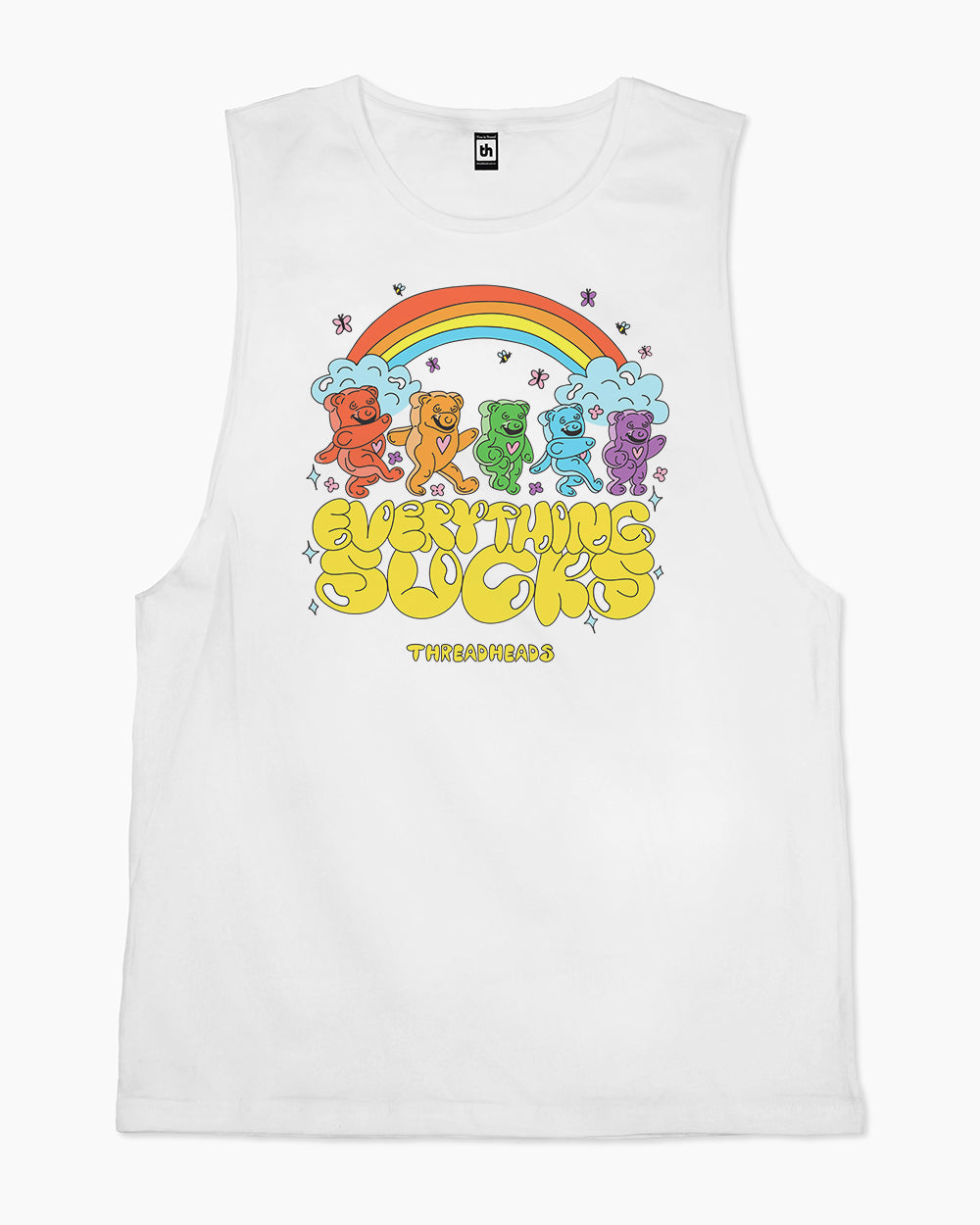 Everything Sucks Tank Australia Online #colour_white