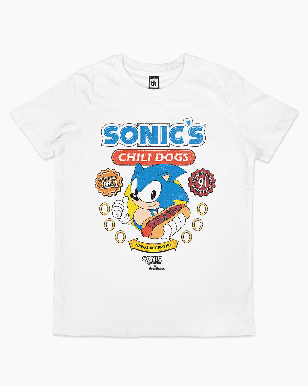 sonic shirt kids