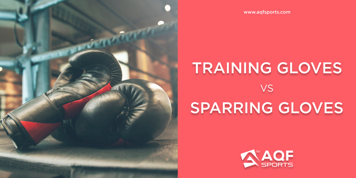 difference between training gloves and boxing gloves