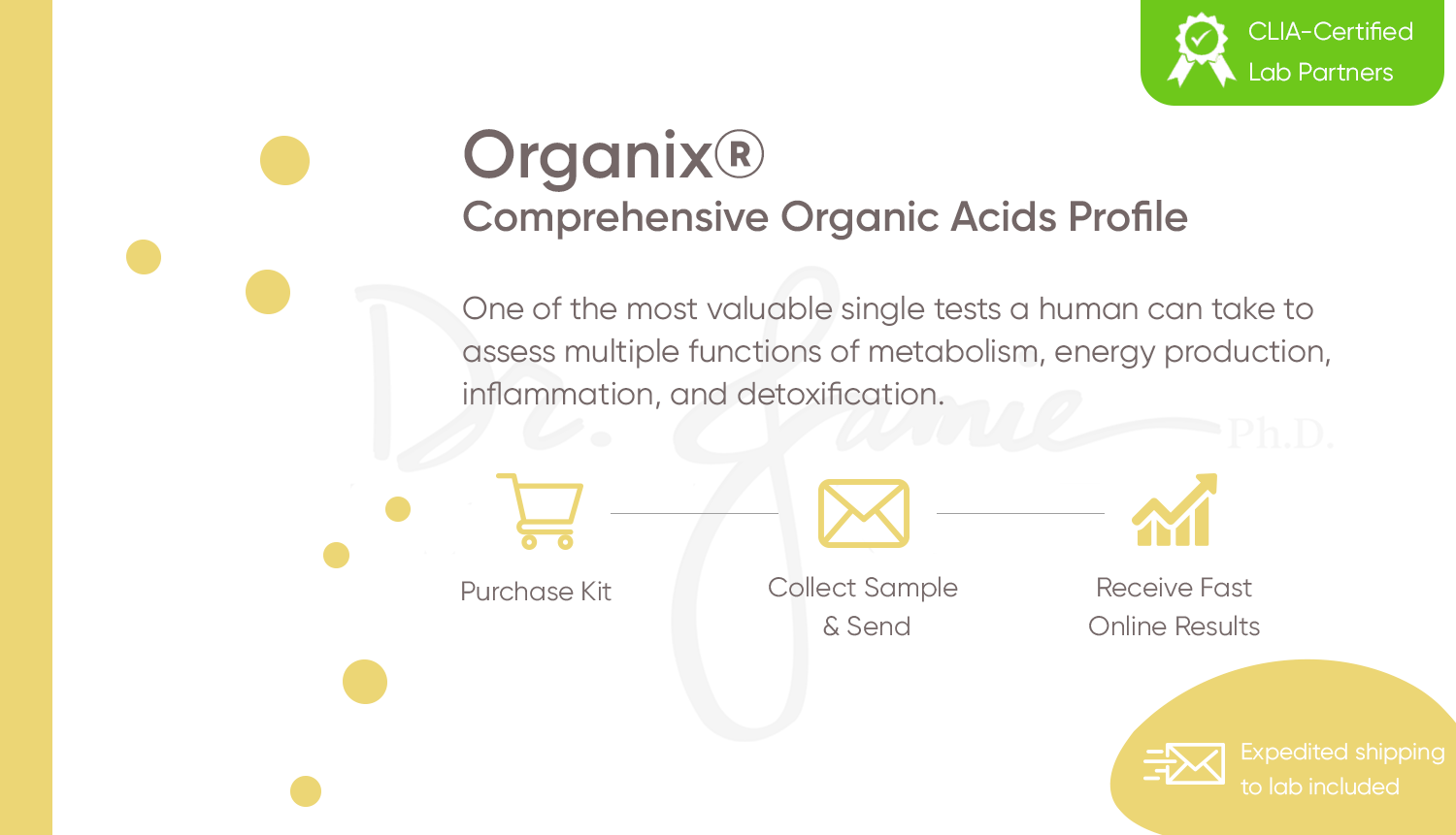 Organix® Comprehensive Organic Acids Profile