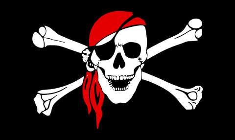 bandana pirate tete de mort