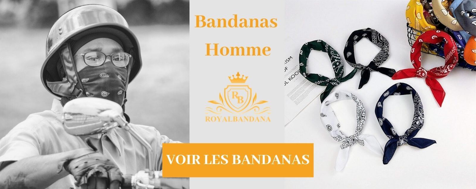 voir bandana homme moto royalbandana