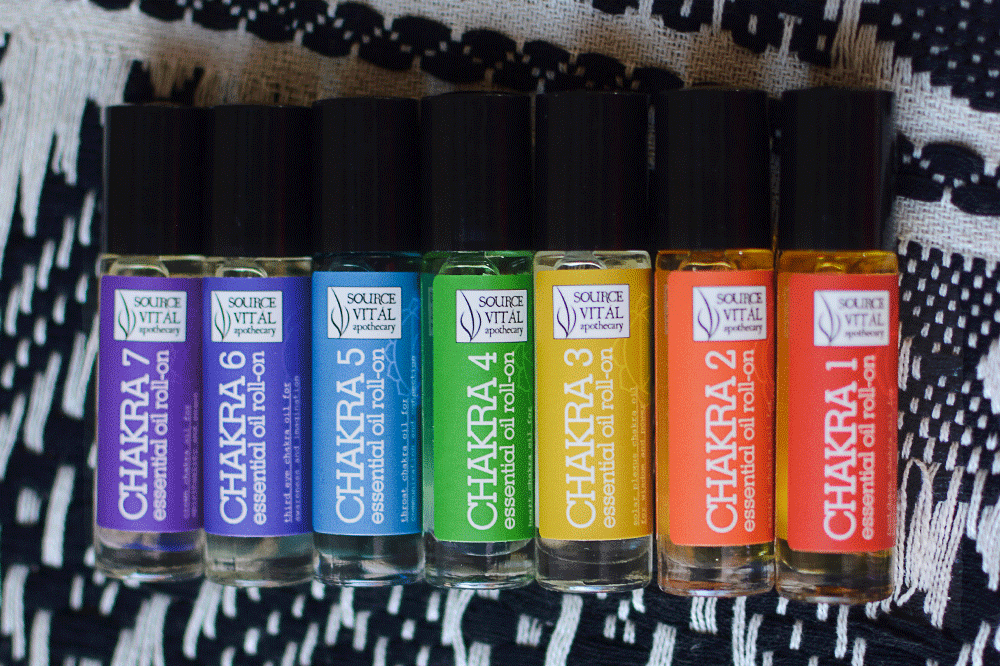 Chakra Essential Oil Roll-On 7-Pack