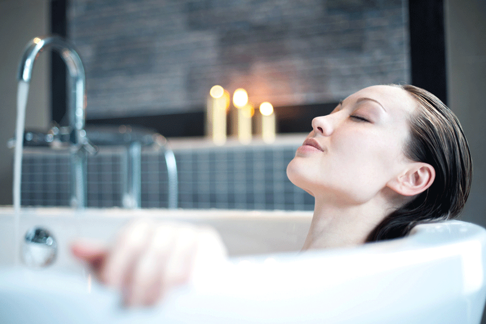 Relaxing Aromatherapy Bath