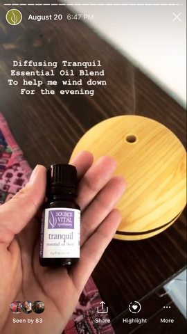 Rest and Relax at night with Tranquil Essential Oil Blend