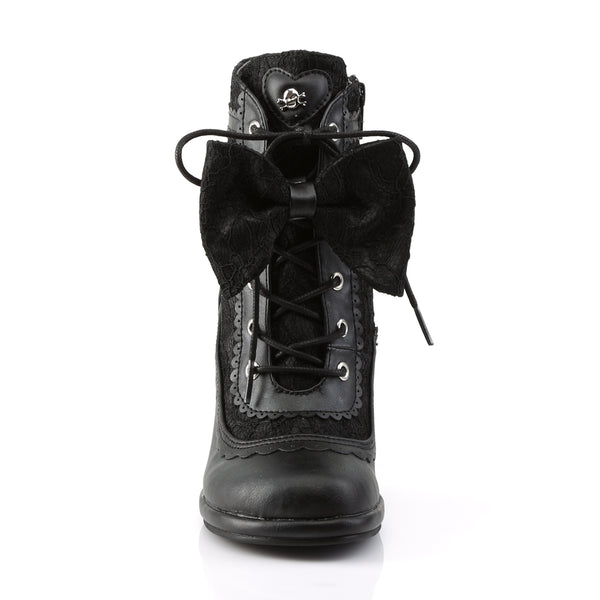 Details about   Demonia GLAM-202 Women's Platform Lace-Up Front Ankle Boot 