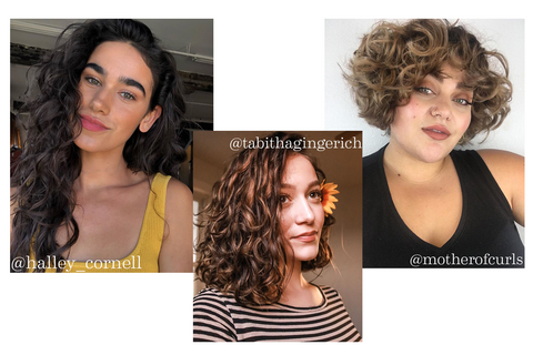 curl type 2 hair examples