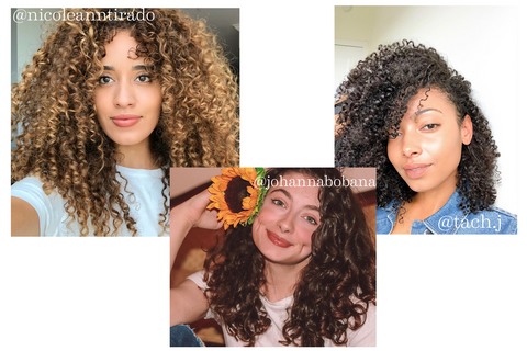 curl type 3 hair examples