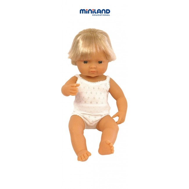 miniland 38cm caucasian girl