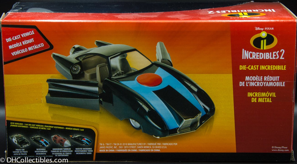 incredibles 2 diecast car