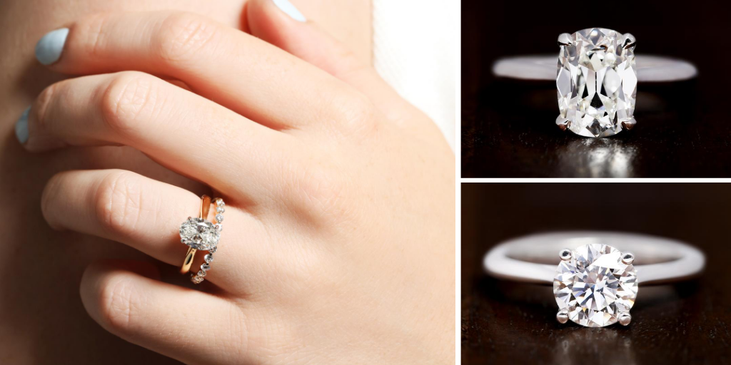 Solitaire Engagement Rings at TIVOL