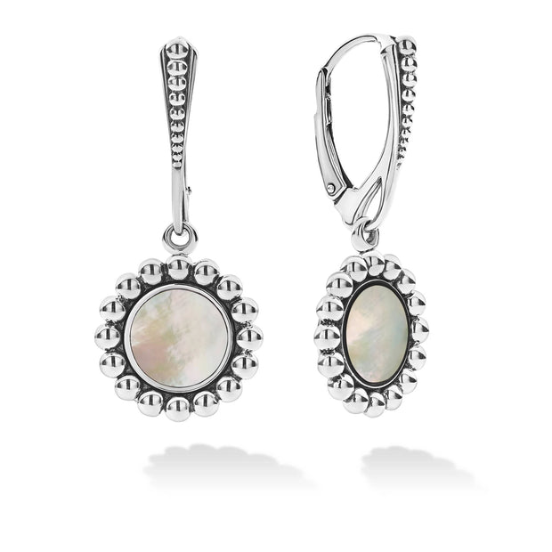 Sterling Silver Maya Collection Earrings