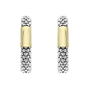 18K Yellow Gold High Bar Collection Earrings