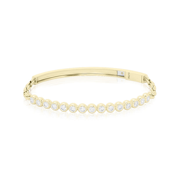 18K Yellow Gold Moonlight Collection Diamond Bracelet