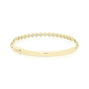 18K Yellow Gold Moonlight Collection Diamond Bracelet