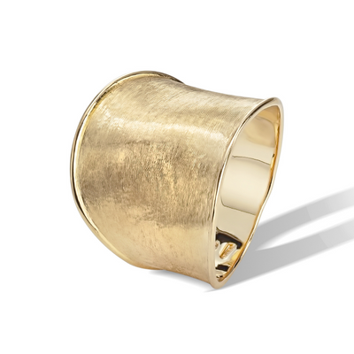 18K Yellow Gold Lunaria Ring