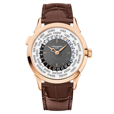 18K Rose Gold Complications World Time 38.5mm Watch 5230R-012