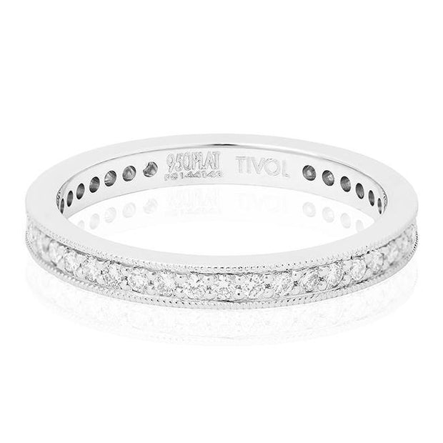 Platinum Diamond Eternity Band - TIVOL