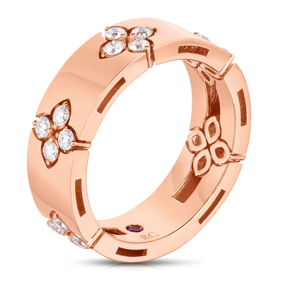 18K Rose Gold Love in Verona Collection Diamond Ring