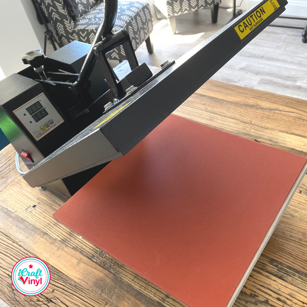 heat press - getting started with HTV
