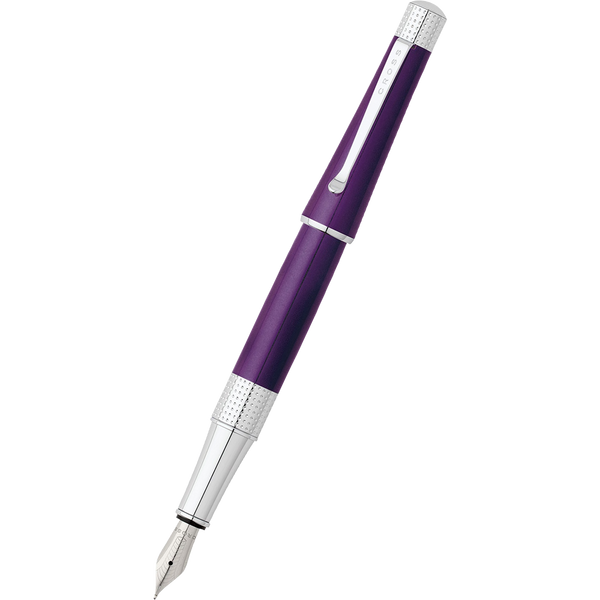 Beverly Fountain Pen - Deep Purple Lacquer Medium – Pen Boutique Ltd