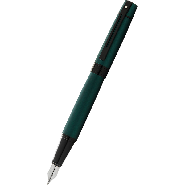 Sheaffer 300 Matte Green Lacquer Fountain Pen 