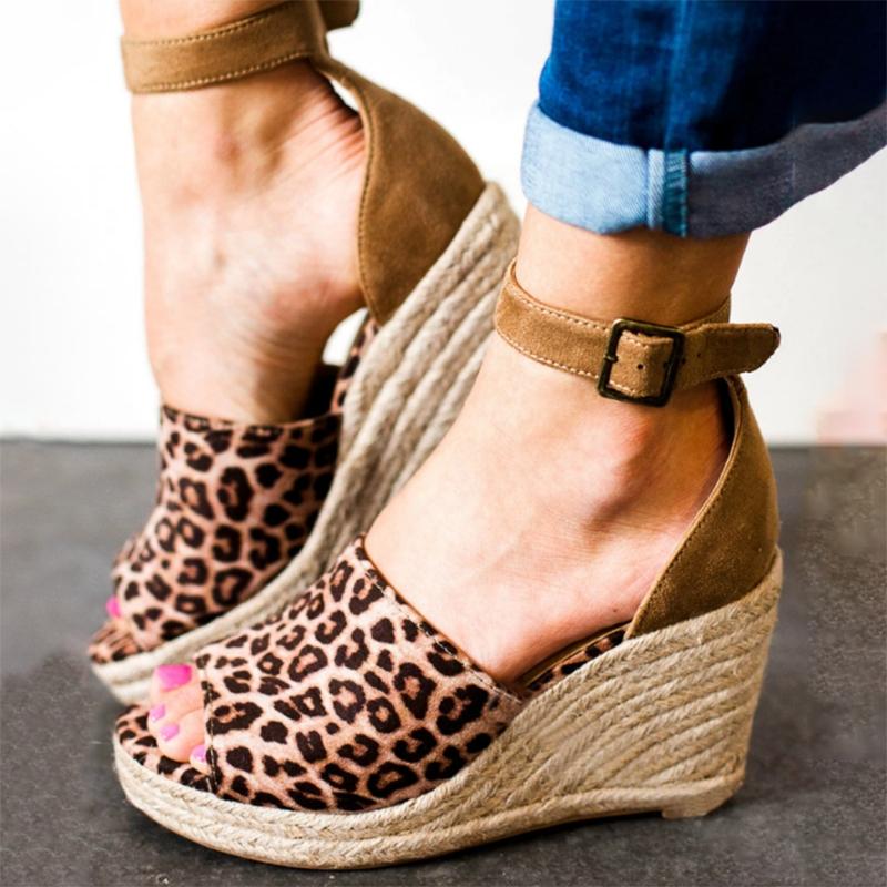 comfortable leopard heels