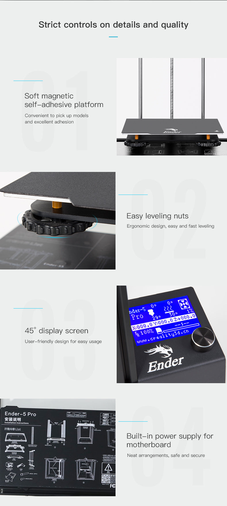 Creality Ender 5 Pro 3D Printer