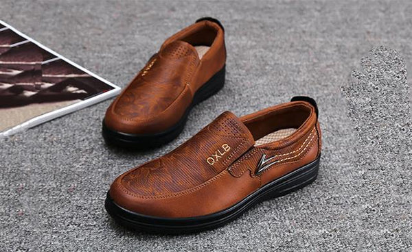 casual leather shoes for men